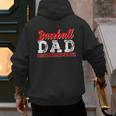 Baseball Dad Most Stressful Position On The Team Player Men's Hoodie Back Print Baseball Dad Most Stressful Position On The Team Player Men's Hoodie Back Print
