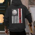 Baseball Dad USA American Flag Patriotic Dad 4th Of July Men's Hoodie Back Print Baseball Dad USA American Flag Patriotic Dad 4th Of July Men's Hoodie Back Print