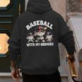 Baseball Gnome Grandpa With Sayings For Baseball Dad Coach Men's Hoodie Back Print Baseball Gnome Grandpa With Sayings For Baseball Dad Coach Men's Hoodie Back Print