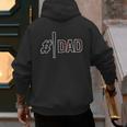Baseball Player Dad Father's Day Number One Baseball Dad Men's Hoodie Back Print Baseball Player Dad Father's Day Number One Baseball Dad Men's Hoodie Back Print