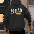 Baseball Player Dad Papa Number One Baseball Dad Fathers Day Men's Hoodie Back Print Baseball Player Dad Papa Number One Baseball Dad Fathers Day Men's Hoodie Back Print