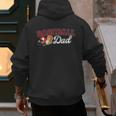 Cheer Baseball Dad My Favorite Cheerleader Calls Me Dad Red Men's Hoodie Back Print Cheer Baseball Dad My Favorite Cheerleader Calls Me Dad Red Men's Hoodie Back Print