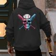Cool Baseball Ice Cream Dripping Baseball Dad Baseball Lover Men's Hoodie Back Print Cool Baseball Ice Cream Dripping Baseball Dad Baseball Lover Men's Hoodie Back Print
