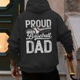 Dad Baseball For Men Proud Baseball Dad & Son Men's Hoodie Back Print Dad Baseball For Men Proud Baseball Dad & Son Men's Hoodie Back Print