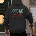 Dad Life Softball Baseball Daddy Sports Father’s Day Men's Hoodie Back Print Dad Life Softball Baseball Daddy Sports Father’s Day Men's Hoodie Back Print