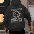 I Never Dreamed I'd Grow Up To Be A Sexy Baseball Dad Men's Hoodie Back Print