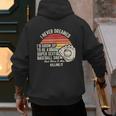 I Never Dreamed Super Sexy Baseball Dad Men's Hoodie Back Print I Never Dreamed Super Sexy Baseball Dad Men's Hoodie Back Print