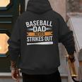 Father Fathers Day Baseball Lovers Baseball Dad Homerun Men's Hoodie Back Print Father Fathers Day Baseball Lovers Baseball Dad Homerun Men's Hoodie Back Print