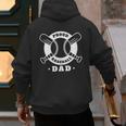 Proud Baseball Dad Baseball Dad Men's Hoodie Back Print Proud Baseball Dad Baseball Dad Men's Hoodie Back Print
