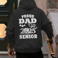 Proud Dad Class Of 2025 Graduation Senior Baseball Dad Men's Hoodie Back Print Proud Dad Class Of 2025 Graduation Senior Baseball Dad Men's Hoodie Back Print