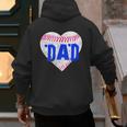 Softball Dad Baseball Dad Tee Ball Dad Men's Hoodie Back Print Softball Dad Baseball Dad Tee Ball Dad Men's Hoodie Back Print