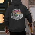 Super Sexy Baseball Dad Killing It Men's Hoodie Back Print