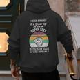 Super Sexy Baseball Dad Here I Am Men's Hoodie Back Print Super Sexy Baseball Dad Here I Am Men's Hoodie Back Print
