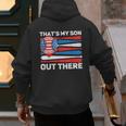 That's My Son Out There Baseball Dad For Men 4th Of July Men Men's Hoodie Back Print That's My Son Out There Baseball Dad For Men 4th Of July Men Men's Hoodie Back Print
