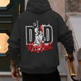 Vintage Baseball Dad Daddy Father's Day Clothing Men's Hoodie Back Print Vintage Baseball Dad Daddy Father's Day Clothing Men's Hoodie Back Print