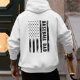 Baseball Dad American Flag Grunge Retro Vintage Father Raglan Baseball Tee Men's Hoodie Back Print Baseball Dad American Flag Grunge Retro Vintage Father Raglan Baseball Tee Men's Hoodie Back Print