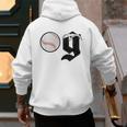 Baseball Dad Coach Old Head OG Old School Baller White Men's Hoodie Back Print Baseball Dad Coach Old Head OG Old School Baller White Men's Hoodie Back Print