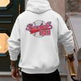 Baseball Dad Coach Baseball Baseball Premium Men's Hoodie Back Print