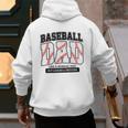 Baseball Dad Like Normal Dad But Louder Prouder Father Day Men's Hoodie Back Print Baseball Dad Like Normal Dad But Louder Prouder Father Day Men's Hoodie Back Print