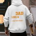 Baseball Dad Like a Regular Dad Only Way Cooler Premium Men's Hoodie Back Print Baseball Dad Like a Regular Dad Only Way Cooler Premium Men's Hoodie Back Print