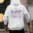 Baseball Dad Retro Baseball Dads Club Men's Hoodie Back Print Baseball Dad Retro Baseball Dads Club Men's Hoodie Back Print
