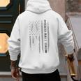Baseball Dad Silhouette Bat Flag Stars Premium Men's Hoodie Back Print Baseball Dad Silhouette Bat Flag Stars Premium Men's Hoodie Back Print