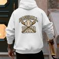Baseball Dad Sports With Bats And Ball Graphic Premium Men's Hoodie Back Print Baseball Dad Sports With Bats And Ball Graphic Premium Men's Hoodie Back Print