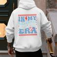 In My Baseball Papa Era Groovy Baseball Dad Family Matching Premium Men's Hoodie Back Print In My Baseball Papa Era Groovy Baseball Dad Family Matching Premium Men's Hoodie Back Print
