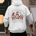 Basketball Gnomies Have Fun For Baseball Dad And Coach Premium Men's Hoodie Back Print