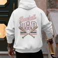 Best Baseball Dad Ever Vintage Baseball Daddy Father's Day Men's Hoodie Back Print Best Baseball Dad Ever Vintage Baseball Daddy Father's Day Men's Hoodie Back Print