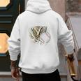 Father Of The Birthday Girl Baseball Dad Leopard Heart Premium Tri-Blend Men's Hoodie Back Print Father Of The Birthday Girl Baseball Dad Leopard Heart Premium Tri-Blend Men's Hoodie Back Print