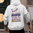 Groovy Baseball Dad Daddy Father Happy Fathers Day Men Guys Men's Hoodie Back Print Groovy Baseball Dad Daddy Father Happy Fathers Day Men Guys Men's Hoodie Back Print