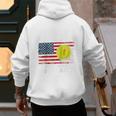 Patriotic Softball Dad Like A Baseball Dad Raglan Baseball Tee Men's Hoodie Back Print Patriotic Softball Dad Like A Baseball Dad Raglan Baseball Tee Men's Hoodie Back Print