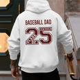 SENIOR BASEBALL DAD 2025 MAROON BASEBALL DAD SENIOR 25 3 Men's Hoodie Back Print SENIOR BASEBALL DAD 2025 MAROON BASEBALL DAD SENIOR 25 3 Men's Hoodie Back Print