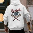 Vintage Baseball Dad Happy Fathers Day Players Toddler Kids Men's Hoodie Back Print Vintage Baseball Dad Happy Fathers Day Players Toddler Kids Men's Hoodie Back Print
