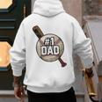 Vintage Father's Day 1 Baseball Dad Baseball Lovers Players Men's Hoodie Back Print Vintage Father's Day 1 Baseball Dad Baseball Lovers Players Men's Hoodie Back Print