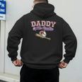 1st One Birthday Baseball Dad Daddy Of The Rookie Vintage Men's Hoodie Back Print 1st One Birthday Baseball Dad Daddy Of The Rookie Vintage Men's Hoodie Back Print