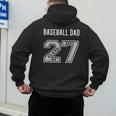 BASEBALL DAD CLASS OF 2027 BASEBALL DAD SWAG CLASS OF 27 Men's Hoodie Back Print BASEBALL DAD CLASS OF 2027 BASEBALL DAD SWAG CLASS OF 27 Men's Hoodie Back Print