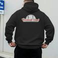 Baseball Dad Cool Simple Vintage Look Sports Graphic Men's Hoodie Back Print Baseball Dad Cool Simple Vintage Look Sports Graphic Men's Hoodie Back Print