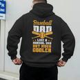Baseball Dad Much Cooler Funny Softball And Baseball Game Men's Hoodie Back Print Baseball Dad Much Cooler Funny Softball And Baseball Game Men's Hoodie Back Print