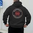 Baseball Dad Father Family Matching Men's Hoodie Back Print Baseball Dad Father Family Matching Men's Hoodie Back Print