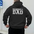 Baseball Dad Father Son Proud Daddy Love Baseball Men's Hoodie Back Print Baseball Dad Father Son Proud Daddy Love Baseball Men's Hoodie Back Print