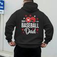 Baseball Dad Baseball Father's Day Baseball Player Men Men's Hoodie Back Print Baseball Dad Baseball Father's Day Baseball Player Men Men's Hoodie Back Print