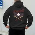 Baseball Dad Father's Day Vintage Retro Sarcastic Dad Men's Hoodie Back Print Baseball Dad Father's Day Vintage Retro Sarcastic Dad Men's Hoodie Back Print