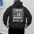 Baseball Dad Joke Men's Hoodie Back Print