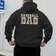 Baseball Dad Men's Hoodie Back Print Baseball Dad Men's Hoodie Back Print