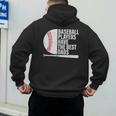 Baseball Dad Baseball Players Have The Best Dads Father Men's Hoodie Back Print