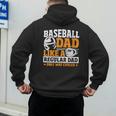 Baseball Dad Like a Regular Dad Only Way Cooler Men's Hoodie Back Print Baseball Dad Like a Regular Dad Only Way Cooler Men's Hoodie Back Print
