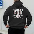 Baseball Dad Tees For Men Boys Kid Happy Fathers Day Men's Hoodie Back Print Baseball Dad Tees For Men Boys Kid Happy Fathers Day Men's Hoodie Back Print