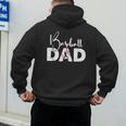 Baseball Dad Vintage Heart Present For Baseball Daddy Men's Hoodie Back Print Baseball Dad Vintage Heart Present For Baseball Daddy Men's Hoodie Back Print